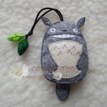 供应佳乐手工生活【免裁剪】不织布龙猫钥匙包