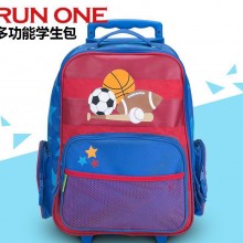 新款儿童拉杆箱包 小学生卡通扩容拉杆书包 批发厂家直销