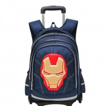 三轮拉杆书包小学生3-6年级男女童牛津大学书包儿童小熊卡通蛋