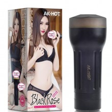 黑玫瑰二代充电飞机杯 男性震动器批发