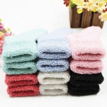 秋冬新款 大毛圈特厚羊毛袜 小学生拉毛儿童袜 保暖袜子厂家批