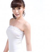 韩版百搭高品质莫代尔 长款齐腰抹胸 蕾丝裹胸 裹胸抹胸批发