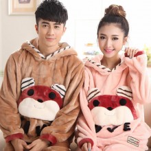 2014冬季男女款睡衣新品 卡通家居服法兰绒情侣睡衣 厂家直