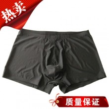 雅琪内衣 男士内裤  男冰丝无痕内裤 青年真丝性感一片式薄 莫代尔内裤