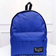 东莞定制简约双肩帆布男女通用学院风|男女旅行双肩包