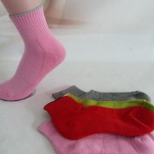 休闲少女毛圈运动袜 网眼 束脚 WSD1182