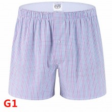 林恒祥新品推荐 品牌男士内裤厂家 阿罗男内裤 正品全棉平角裤 平角短裤