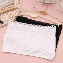 [全国包邮]莫代尔女士抹胸 蕾丝平口打底防走光少女抹胸裹胸批