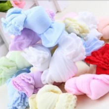 夏季薄款童袜网店代理 吸汗抗菌糖果色儿童丝袜 纯色童袜夏款