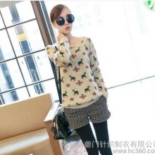 供应其他流行款2014春装新款韩版女装套头毛衣