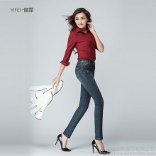 牛仔 牛仔裤 牛仔裤批发 忆霏牛仔裤