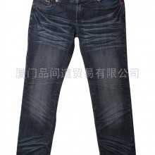 供应2012牛仔裤 库存服装 女士新款牛仔裤 便宜牛仔裤批发