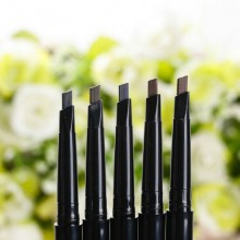 彩妆批发  韩艳三角旋转自动眉笔 上色  防水画眉神器5色