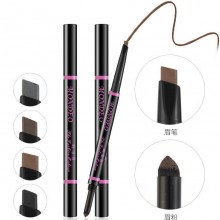 mondeo 双头塑形3D眉笔 自动旋转不晕染眉笔+眉粉 O