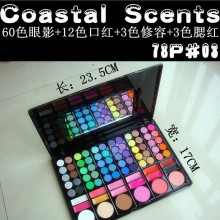 正品 Coastal Scents 78色彩妆盘眼影盘 眼影