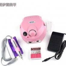 美甲202电动打磨机 指甲粉色25000转数打磨器 外贸供货