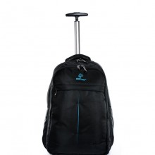 【厂家直供】玛柯斯曼真丝尼龙防水背包，拉杆行李包之商务黑