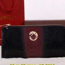 韩版2014新款热销时尚休闲真皮男士钱包批发 292黑+枣红