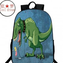 炫梦厂家批发新品印花恐龙书包 小学生背包 儿童时尚韩版7-1
