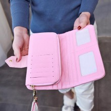 特价批发双十一新款女士钱包 欧美高档V字绣花长款手拿包一件代