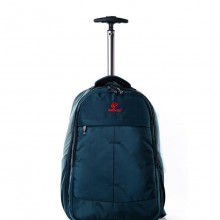 【年终盛典】玛柯斯曼真丝尼龙防水背包，拉杆行李包之深邃蓝