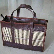 ［厂家直销］纯手工休闲竹子手提袋 竹子手提包