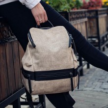 2017新品外贸女包牛津布双肩包初中高中学院风书包大学生旅行