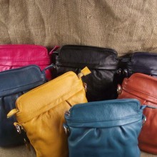 真皮女包2014 新潮款6色女士包包牛皮 手提单肩斜挎包 包