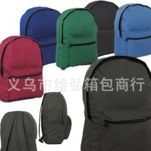 专业销售纯色双肩旅行包学生拉杆书包