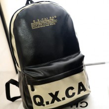 2014秋冬韩版新款字母双肩背包旅行包学生书包超大行李包热卖