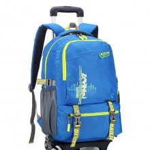 自然鱼2017拉杆书包男小学生1-2-3-4-6年级双肩背包