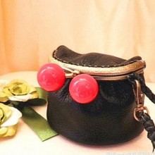 手工可爱真皮进口头层牛皮零钱包女迷你硬币包钥匙包