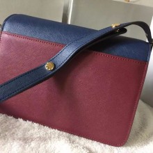 marni中号 marni风琴包 包包真皮女包风琴包高档单肩斜挎包