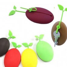 新奇特趣味咖啡豆钥匙包 钥匙扣 避免钥匙刮划伤手机 钥匙袋