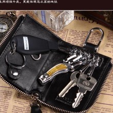 新款汽车锁匙包真皮腰挂钥匙包 真皮钥匙包韩版男汽车钥匙包定做
