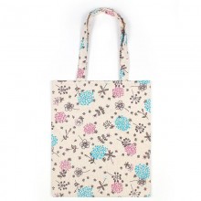 2017春季新款 棉麻包 小清新环保袋购物袋 碎花单肩包 印花帆布包 学生包妈咪包