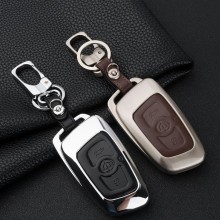 中华V3钥匙包 H530 H330 V5专用真皮保护套壳扣金