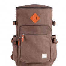 帆布共和国 男士帆布包 欧美潮男包旅行户外运动休闲双肩包
