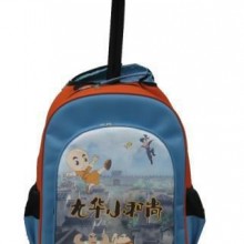 特价拉杆书包 小学生单杆书包 时尚小学生书包