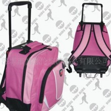 厂家直销专业定制时尚新颖学生减压拉杆书包