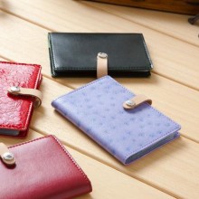 TIMEBOX意大利皮质20格卡包名片夹糖果色女式卡包卡套男