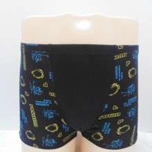 新版上市 英文字母图案 莫代尔 透气提臀 男士平角裤