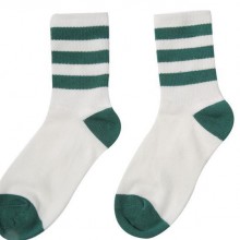 2015秋中筒条纹棉袜 学生运动袜 吸汗防臭 贴牌定做加工