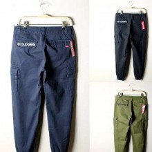 SUP潮牌日系男士死飞裤休闲慢跑裤修身纯色束脚小脚缩口裤