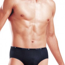 莫代尔男士内裤 抗菌透气纯色男士三角裤 批发内裤