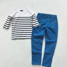 欧美订单15秋新款男童纯棉休闲铅笔裤长裤 男宝宝小脚裤子牛仔