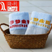 隆利毛巾厂家直销批发礼品礼盒毛巾 黄金珠宝首饰用梦金园刺绣
