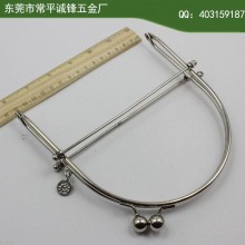 金属钱包夹子 手袋铰复古 钱包五金配件 现货热销