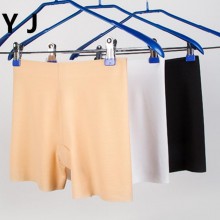 新款 特种纱无痕安全裤 冰凉丝滑保险裤防走光平角内裤三分打底