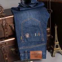 四季新款男士牛仔裤 直筒修身厚款牛仔长裤 青年牛仔裤子韩版潮代发